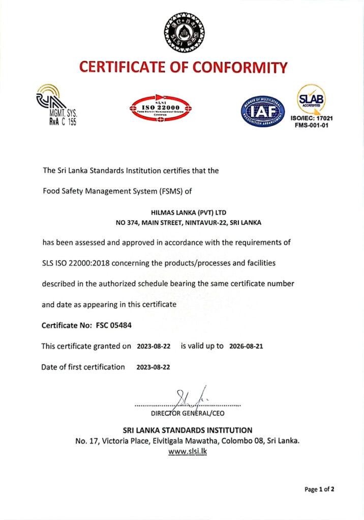 Certification - 2